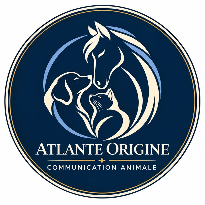 Logo Atlante Origine, communication animale