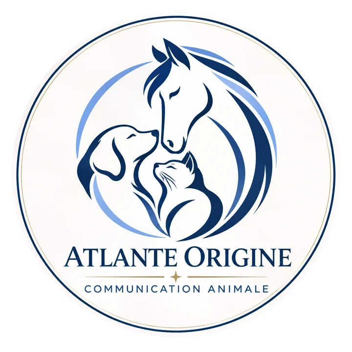 Logo Atlante Origine, communication animale